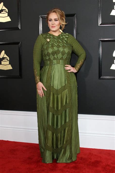 Grammy Awards 2017: Adele wears green Givency 